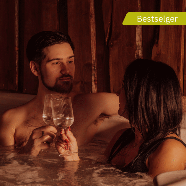 Romantisk spaopplevelse for to med massasje, boblebad og velvære.