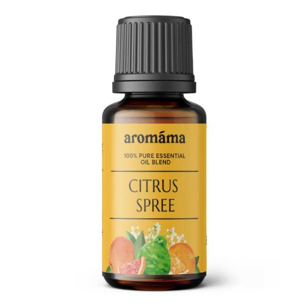 citrus spree eterisk oljeblanding aromama sitrus aromaterapi olje