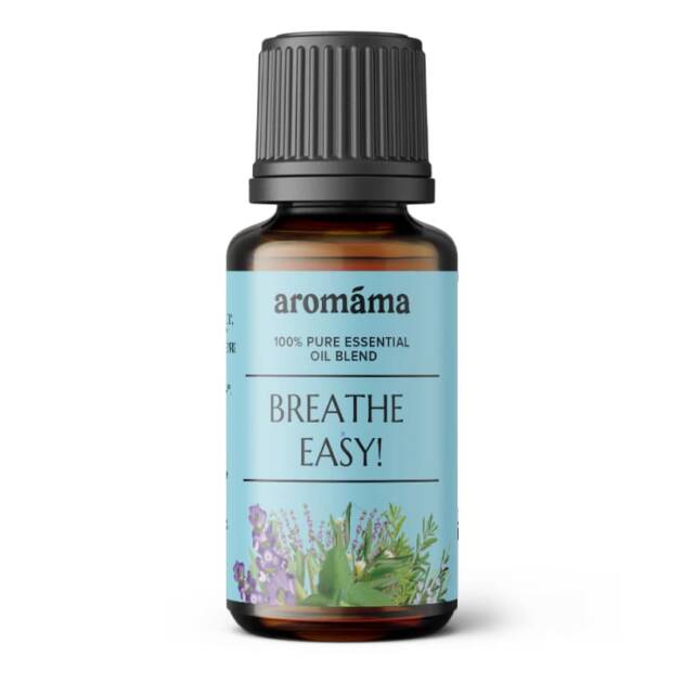breathe easy essential oil blend aromama aromatherapy oil