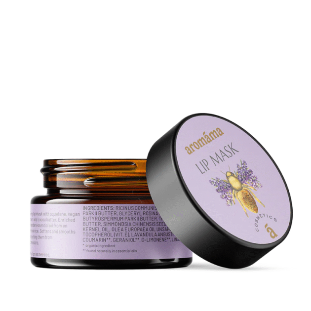 Leppemaske lavendel Aromama